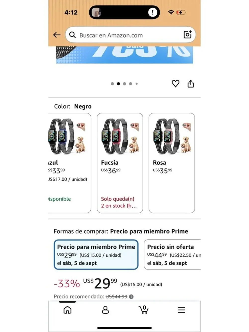 IANCIU 2 Pack Dog Bark Collars